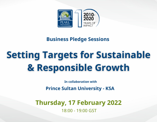 Setting Targets for Sustainable & Responsible Growth