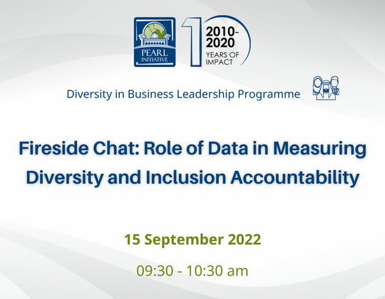 Fireside Chat: Role of Data in Measuring Diversity and Inclusion Accountability