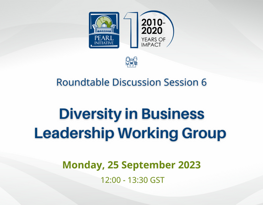 Diversity in Business Leadership Working Group