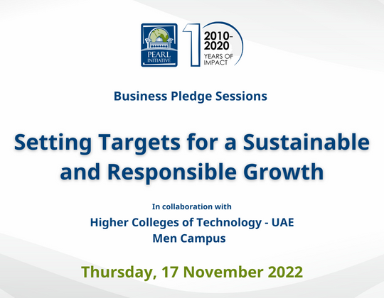 Setting Targets for Sustainable & Responsible Growth