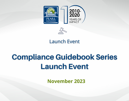 Compliance Guidebook Series Launch Event