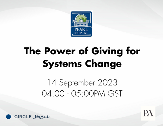 The Power of Giving for Systems Change