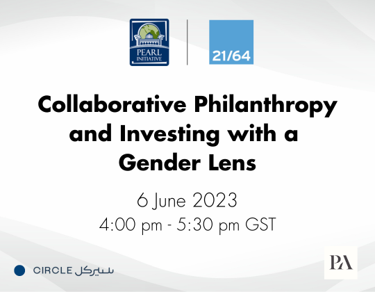 Exploring Series: Collaborative Philanthropy and Investing with a Gender Lens