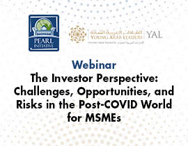 Webinar | The Investor Perspective: Challenges, Opportunities, and Risks in the Post-COVID World for MSMEs
