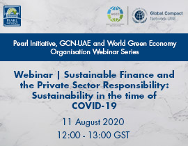 Webinar | Sustainable Finance and the Private Sector Responsibility: Sustainability in the time of COVID-19