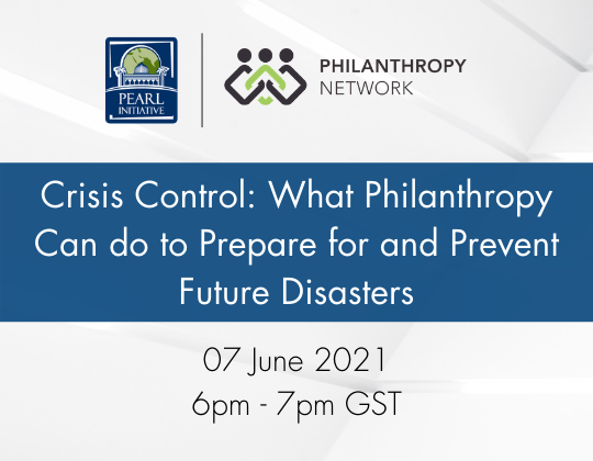 Virtual Panel | Crisis Control: What Philanthropy Can do to Prepare for and Prevent Future Disasters