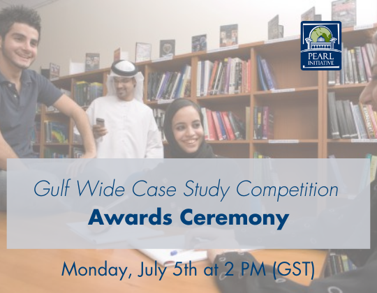 Gulf Region Wide Student Case Study Competition 2020 – 2021: Awards Ceremony