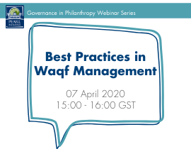 Webinar | Best Practices in Waqf Management