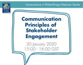 Webinar | Communication Principles of Stakeholder Engagement