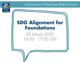 Webinar | SDG Alignment for Foundations
