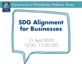 Webinar l Aligning and Integrating the SDGs into Business Strategy